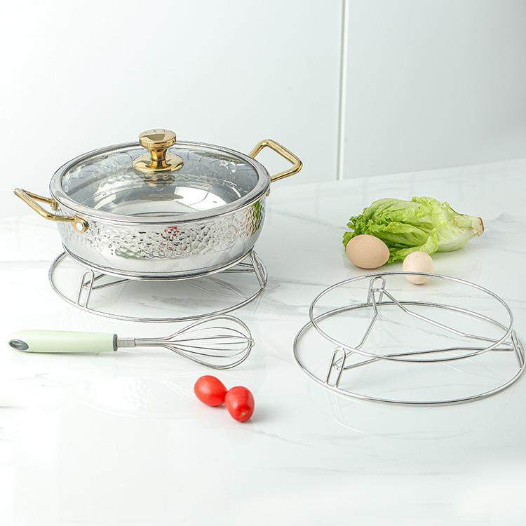 不锈钢锅架加厚蒸架锅垫多功能锅具支架防烫隔热置物架炒锅架收纳,厨房/烹饪用具,厨房置物架/置物柜/角架,淘宝优惠券,粉丝福利购,淘宝优惠卷