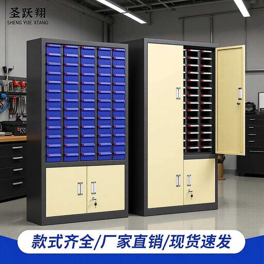 加厚零件柜螺丝柜抽屉式五金工具收纳柜配件柜物料柜样品柜刀具柜