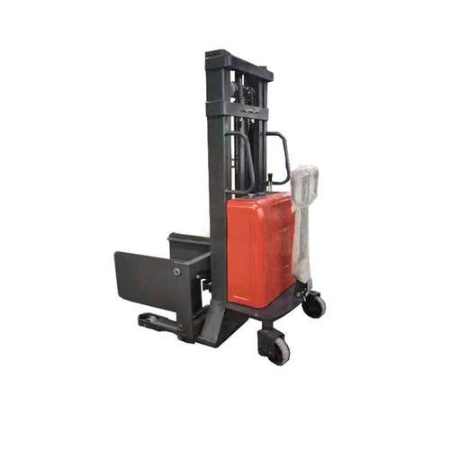 自动夹抱机装卸方型货物200公斤00kg小型手推半电动夹抱式叉车