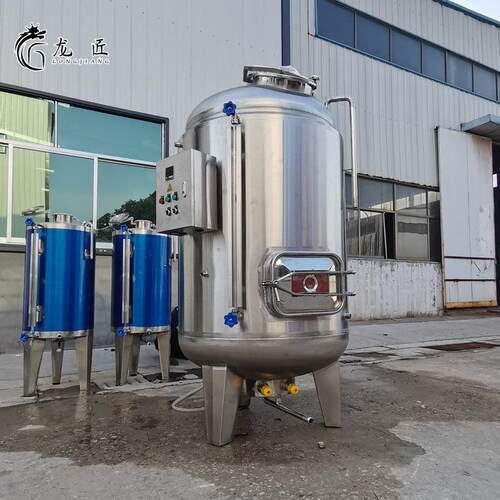 1立方加热搅拌罐 304立式双层液体混合罐 坚固耐用密封好