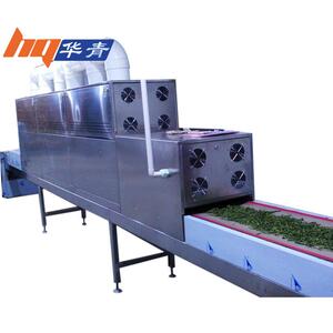 广东微波杀青机厂家 河源绿茶加工机械 隧道式茶叶微波杀青机价格