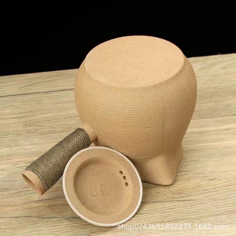 围炉煮茶烤奶茶壶户外烧烤炉耐高温罐罐壶带盖子家用室内煮茶炉
