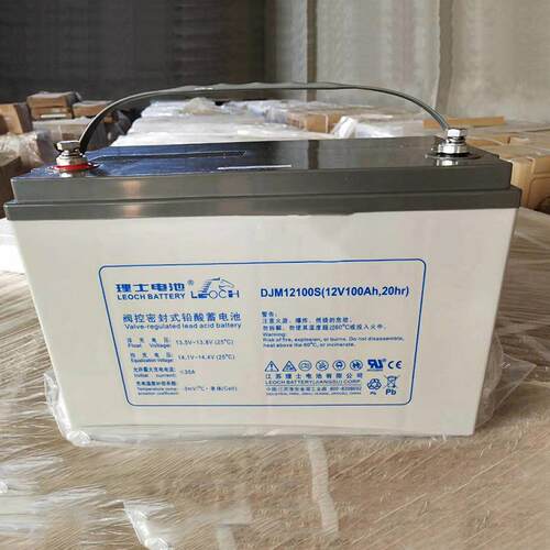 理士LEOCH蓄电池12V100AH备用电源DJM12100S免维护直流屏 太阳能