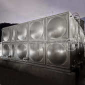 不锈钢水箱大立方生活储水罐304组合式 保温蓄水池长方形消防水塔