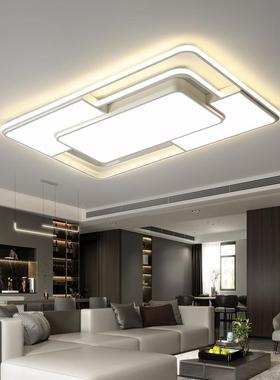 大灯客约厅爆灯网红款简代44290吸顶灯白色大气智能中山灯具现套