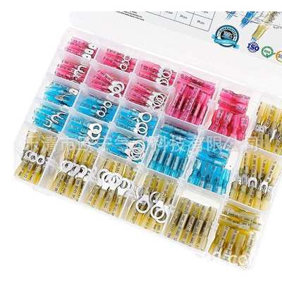 端子端子货源热缩 端子电商绝缘中接线盒装接防水组合480pcs