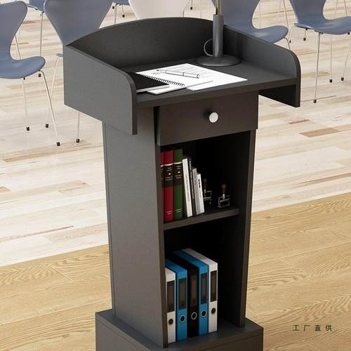 演讲台发言台简约现代迎宾台接待台会议室讲台桌演讲台讲桌台教师