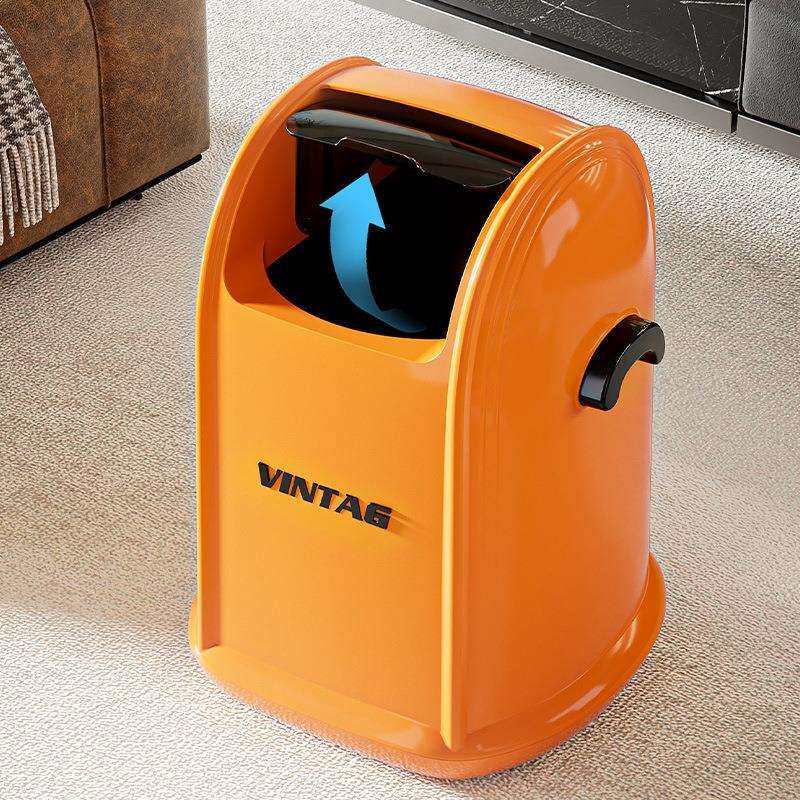 家用简约桌面垃圾桶卧室客厅多功能纸篓小型创意收纳创意设计家居