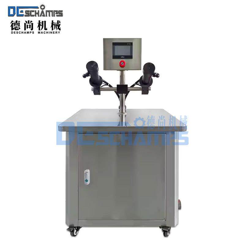 双工位半自动化妆品瓶香水瓶空气吹瓶清洗机小型负离子空气除尘机
