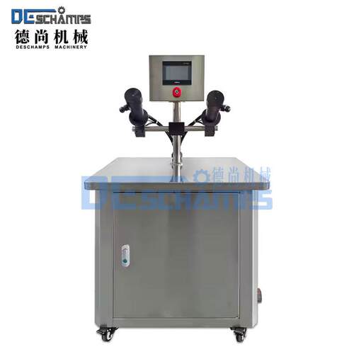 双工位半自动化妆品瓶香水瓶空气吹瓶清洗机小型负离子空气除尘机