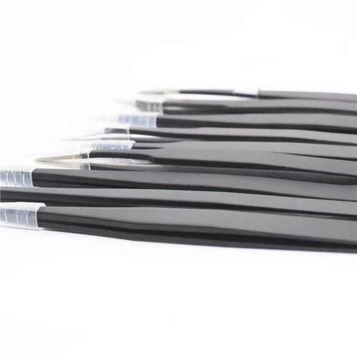 2pcs/lot Anti-static Precision Tweezers Set Pinzas Pincet St