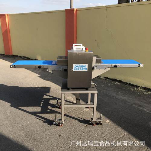 R输送带分条机鲜肉分条切块机腊肉牛肉切条切丁机不锈钢可冲洗
