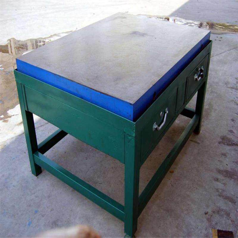 00级测量工具铸铁检验平板划线台精度多工位机械钳工台