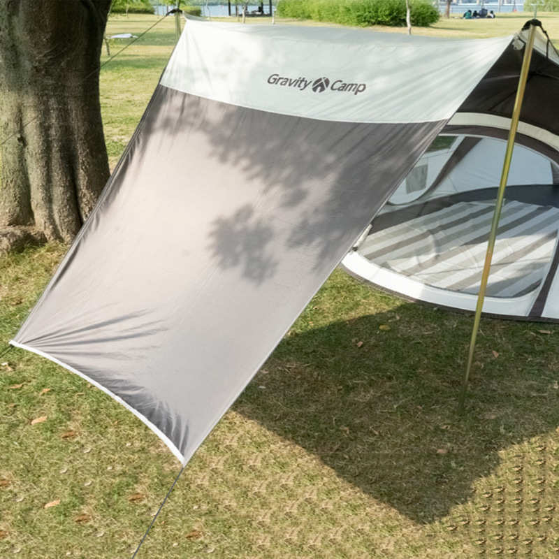 便携遮阳帐帐沙滩搭建速户外露营帐篷棚公园全自动天幕开免抛帐篷