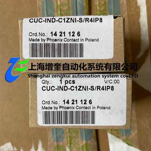 CUC-IND-C1ZNI-S/R4IP8 - 1421126 菲尼克斯RJ45连接器