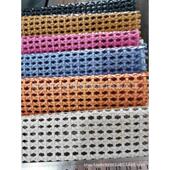 饰编织材料可染pu编织料 材手袋包包装 厂家销售 编织皮革鞋