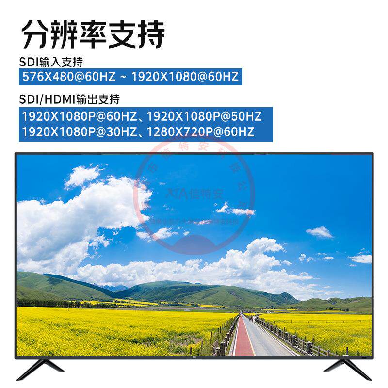 工业级高清SDI四进一出画面分割器4路进1出视频无缝切换网络控制