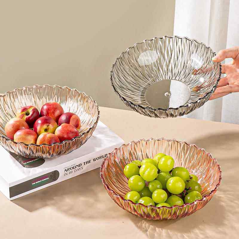 金边轻奢水果盘家用客厅茶几水果篮零食糖果摆放盘干果盘点心盘