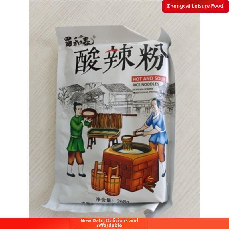 蜀河春重庆酸辣面袋自煮即食正宗特色地瓜面麻辣粗面桶