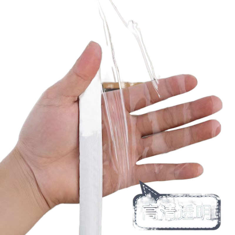 厨房打孔帘透明气吸蚊隔断免防冷防魔术夏季贴家用空调门帘磁防风