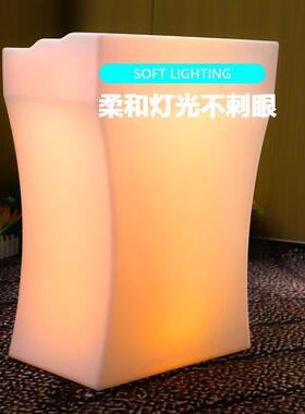 热卖发光接待台LED迎宾前台酒吧KTV酒吧娱乐派对演讲台可做LOGO