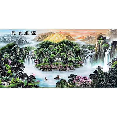 满钻大展宏图镶钻十字绣生意兴隆5d砖石画圆钻钻石秀高级感钻石画