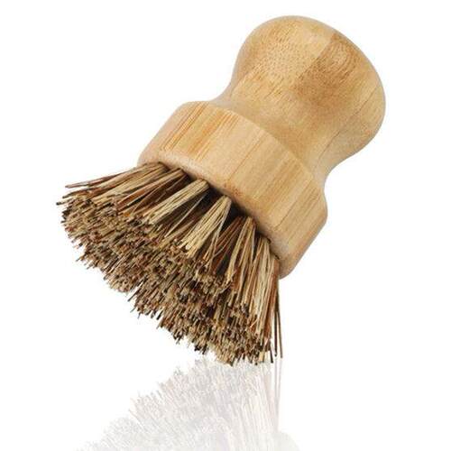 Palm Pot Brush Mini Dish Scrub Brush Scrubber Cleaning Kit