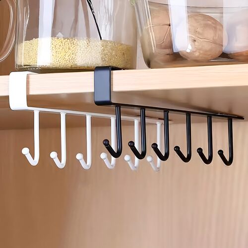 Home Kitchen Iron Art Cabinet Storage Hanging Rack Multi-fun
