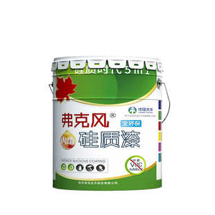 内墙硅质无机涂料 白色面漆非乳胶漆更环保耐擦洗工程用18L装