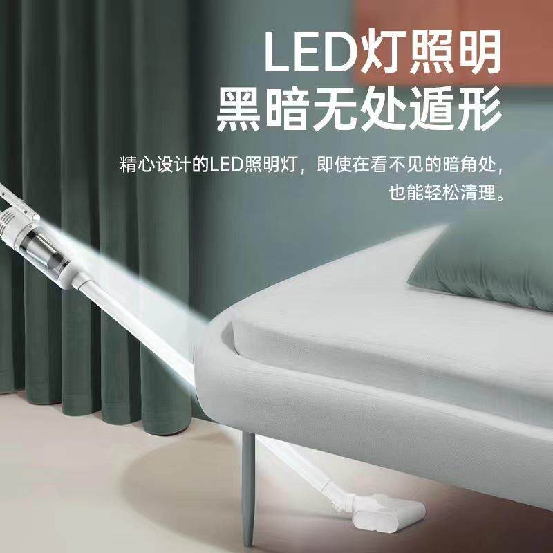 无线吸尘器 车家两用 大吸力除螨车载手持双滚珠电机金属双层海帕
