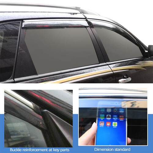专用起亚2009-2014索兰托晴雨挡注塑雨挡加厚型 高品质 跨境
