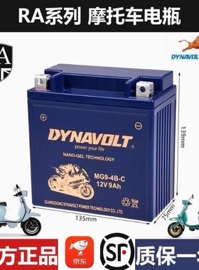 RA踏板摩托车电瓶GP150/GP200/GP250/GP300S/TG300s免维护蓄电池