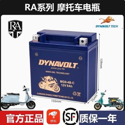 RA踏板摩托车电瓶GP150/GP200/GP250/GP300S/TG300s免维护蓄电池