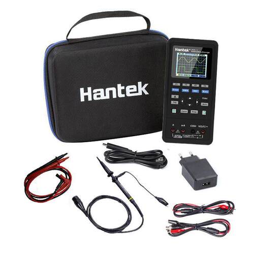 汉泰手持数字示波器Hantek2C42/2D72两通道示波器+万用表信号源
