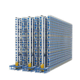 堆垛机立体仓库智慧仓储料箱托盘单双立住高速重型堆垛机智能货架