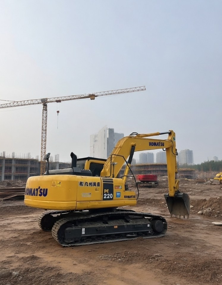 1月12日邢台小松220挖掘机网络拍卖公告