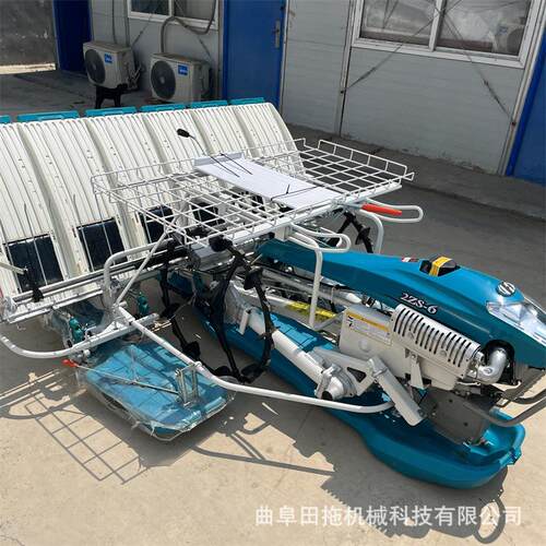 手扶式秧苗移栽机高速水稻载秧机乘坐式水稻高速插秧机秧苗种植机