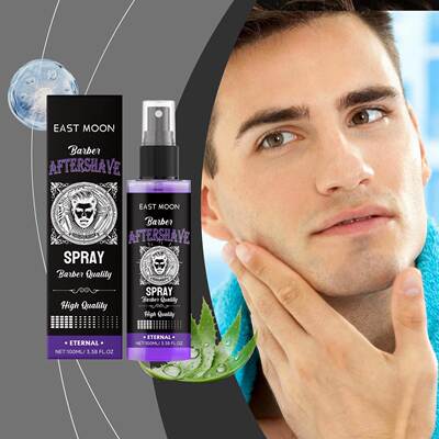 EAST MOON Post-Shave Fragrance Spray for Men - Gentle, Moist