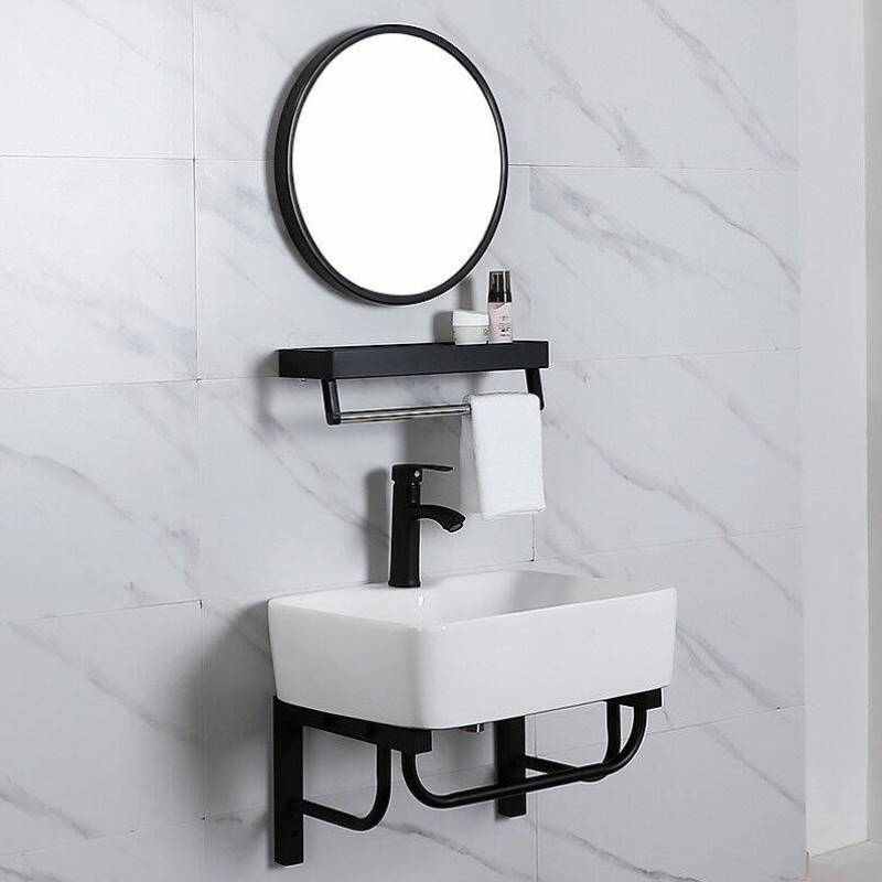 陶松TAOSONG洗脸盆挂墙式卫生间简易洗手盆家用小户型厕所迷