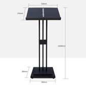 logo餐饮菜单架子厂家合同印架资料售楼部落地翻页活页批发架可以