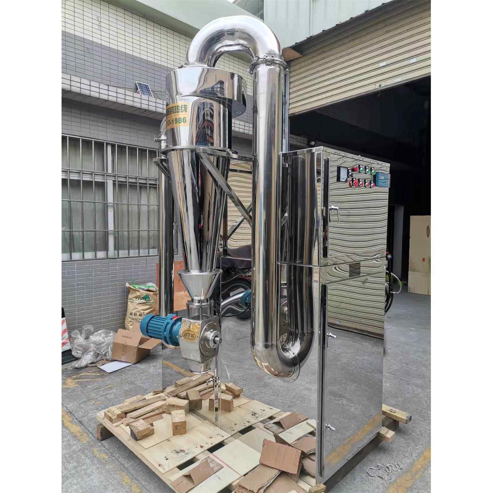 脉冲除尘箱旋风分离关风机下料304不锈钢材质工业大型磨粉机