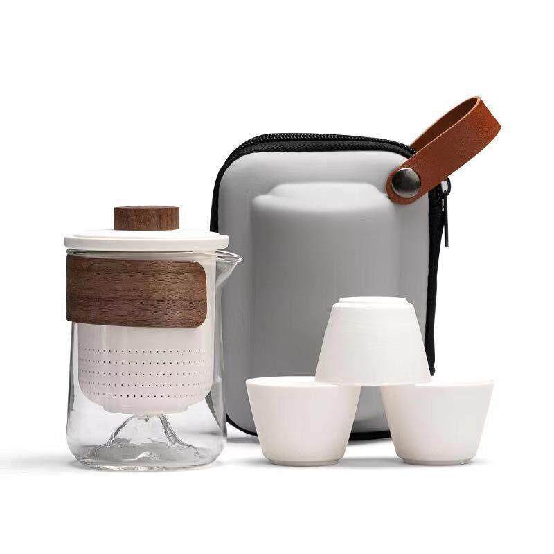 旅行茶具便携式快客杯个人专用外出携带包户外露营套装功夫一人饮