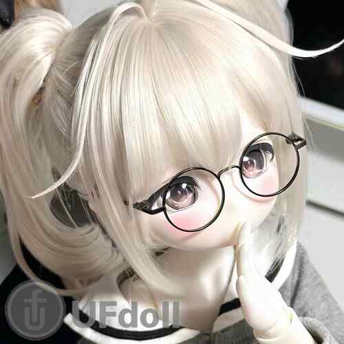 bjd小舟1/4UF男女425塑胶sd娃人形四分二次元卡通头
