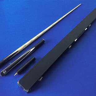 鸿杰台球杆小头中式黑八杆盒3/4分体美式大头英式斯诺克桌球套装