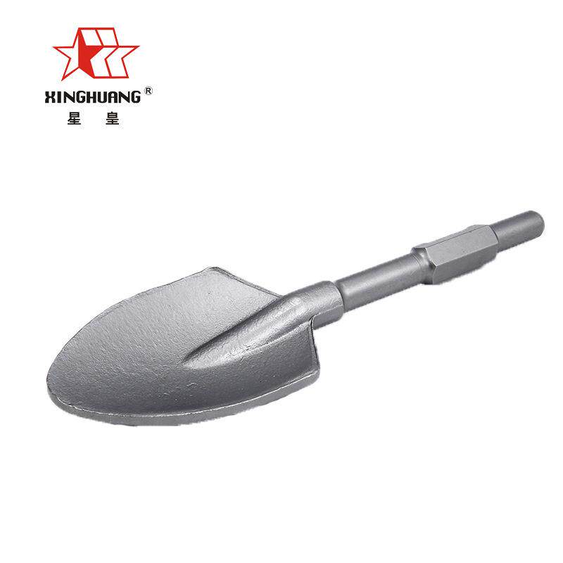 星皇六角单槽65A长柄大半圆凿电锤凿击混泥土挖坑长柄电锤大铲