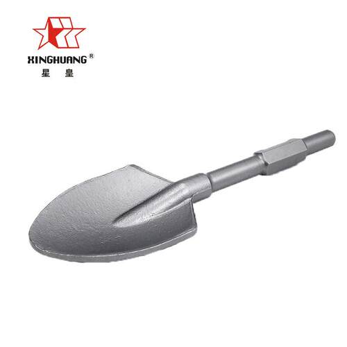 星皇六角单槽65A长柄大半圆凿电锤凿击混泥土挖坑长柄电锤大铲