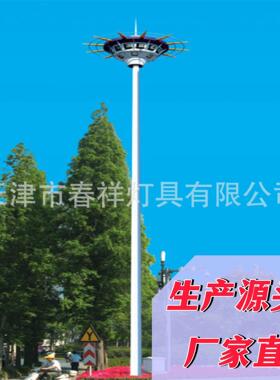 户外照明路金属灯杆18米球场灯杆广场灯杆高杆灯投光灯杆道路灯杆