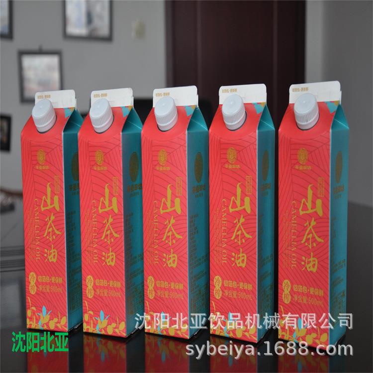 茶树油屋顶包灌装机调味品纸盒包装机半自动屋顶纸盒填充机灌装机