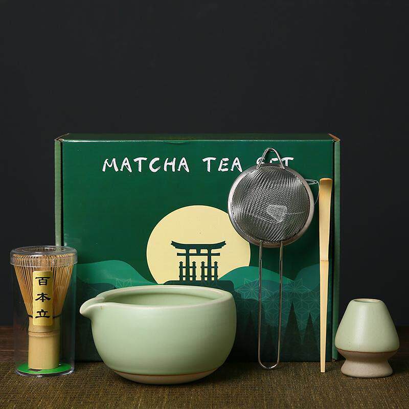 陶瓷茶筅套装打抹茶工具刷竹子日式点茶烘焙茶道茶具茶筅立日式茶