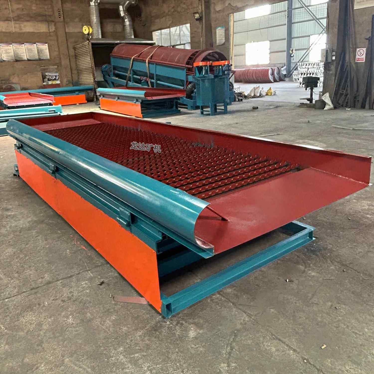 金鼓动溜槽蠕动式鼓动溜槽LAK砂金矿选淘金设淘备河沙金洗金设备